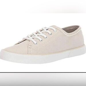 Sperry Women’s Pier View Fray Off White Boat Shoes Size 10